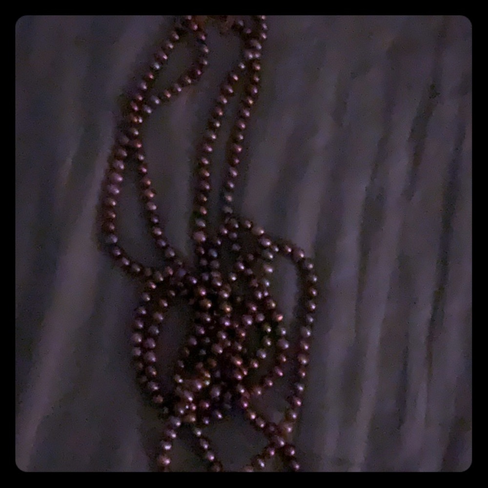 Necklace real pearl